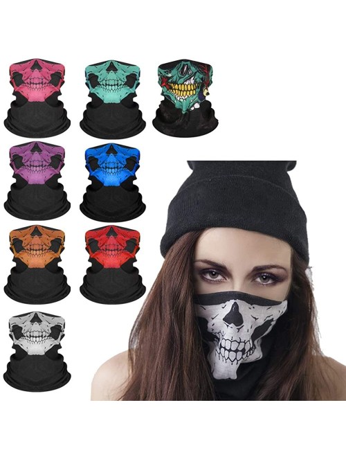 Balaclavas Bandanas Multifunction Headwear Seamless Balaclava - Skull 1 - CQ1989TTG24 $24.22