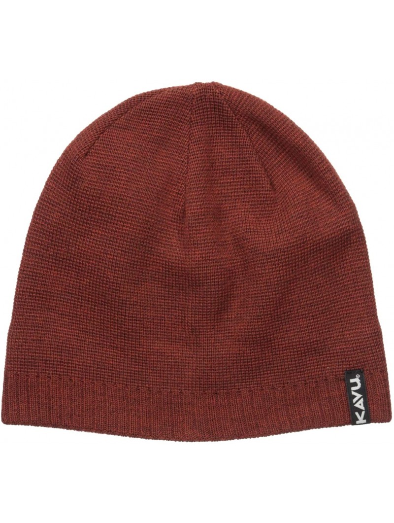 Skullies & Beanies Logan Beanie - Brick - C112CJ01NVF $38.21