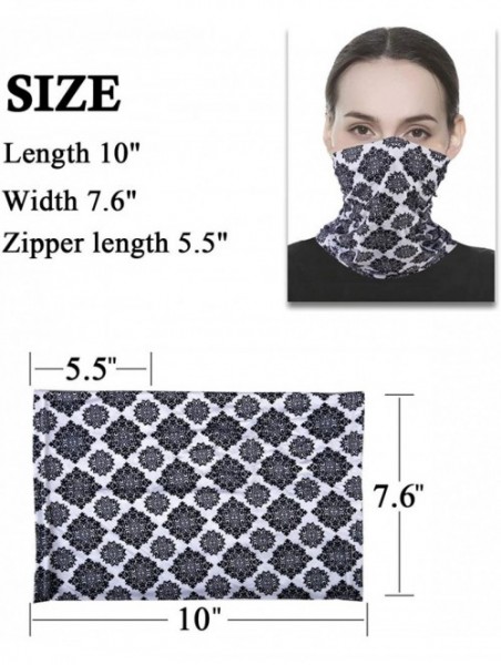 Balaclavas Bandana Gaiter Safety Carbon Strainer - Black - CI198OQK6W2 $27.06