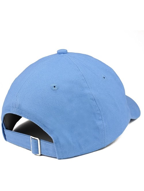 Baseball Caps Ohio State Outline State Embroidered Cotton Dad Hat - Carolina Blue - CV18G6CKLR5 $23.91