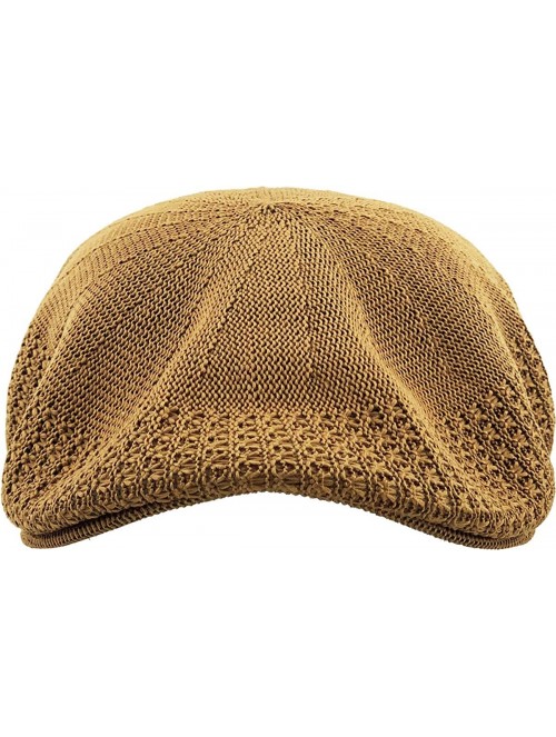 Newsboy Caps Classic Mesh Newsboy Ivy Cap Hat - Timber - CW11JYQLROB $11.83