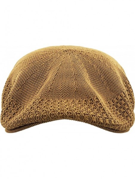 Newsboy Caps Classic Mesh Newsboy Ivy Cap Hat - Timber - CW11JYQLROB $11.83