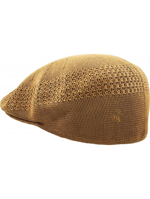 Newsboy Caps Classic Mesh Newsboy Ivy Cap Hat - Timber - CW11JYQLROB $11.83