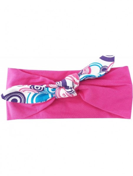 Headbands Knot Hairband - Fuschia Sunshine - CO12N2Q4L8Z $10.61