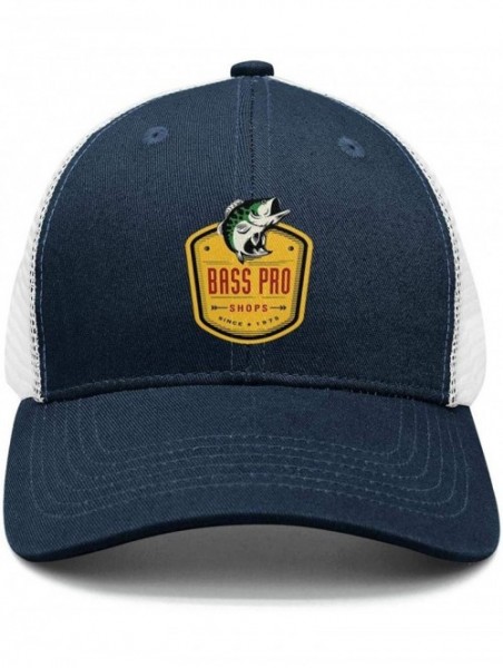 Baseball Caps Bass-Pro-Shops-Logo- Snapback Cap Trucker All Cotton Relaxed - B13 - CY18R34ZA09 $18.03