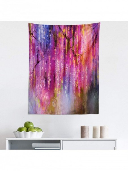 Baseball Caps Tapestry Wallpaper Scratches Playful - Purple Pink - C518GQKHTID $17.67