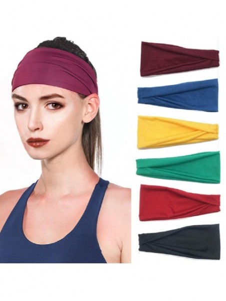 Headbands Headbands Women Boho Printed - Multicolor Set 1 - CJ197SSO8ZQ $15.29