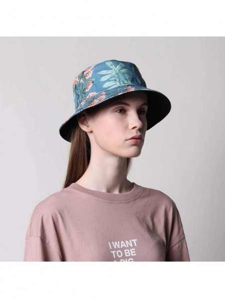 Bucket Hats Reversible Bucket Hat Fisherman Caps Sun Hat for Men Women UV Protection Summer Beach - 4 - CZ198S8EY2S $18.92