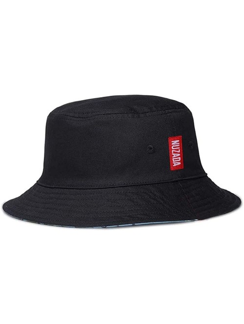 Bucket Hats Reversible Bucket Hat Fisherman Caps Sun Hat for Men Women UV Protection Summer Beach - 4 - CZ198S8EY2S $18.92