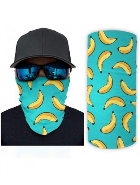 Balaclavas Vintage Bandana Balaclava Protection - Banana Face Mask - CB198H54ZH9 $25.16