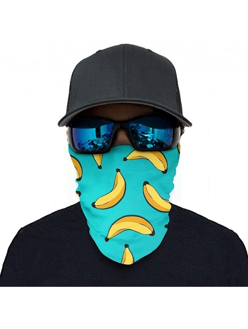 Balaclavas Vintage Bandana Balaclava Protection - Banana Face Mask - CB198H54ZH9 $25.16