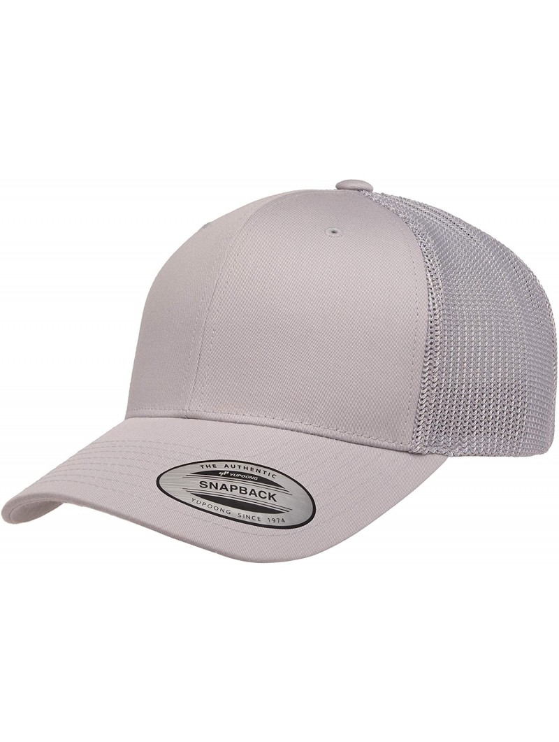 Baseball Caps Trucker Cap - Silver - C618X33WG62 $12.39