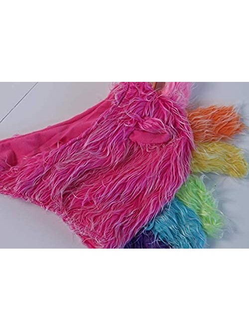 Headbands Plush Soft Fuzzy Unicorn Adult Hat (Choose Color) - Hot Pink - CV17YOAMW7O $16.15