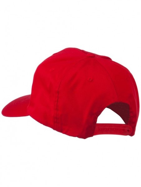 Baseball Caps Vietnam ERA Veteran Patched Solid Cotton Twill Cap - Red - CH11QLM61S3 $14.70