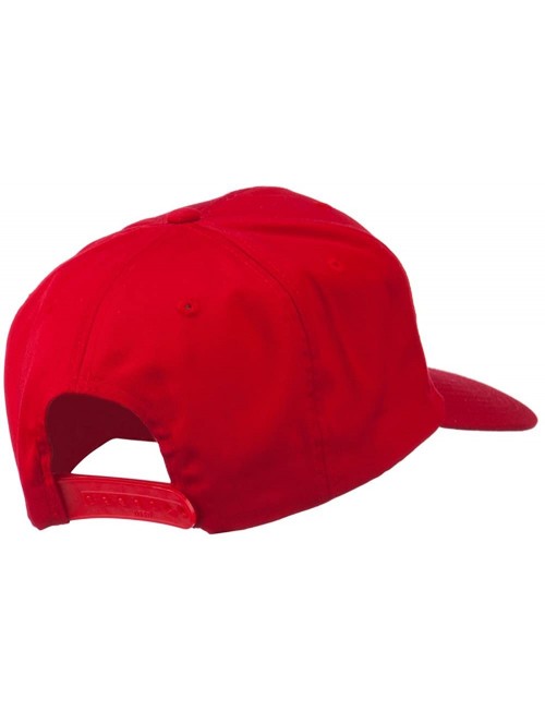 Baseball Caps Vietnam ERA Veteran Patched Solid Cotton Twill Cap - Red - CH11QLM61S3 $14.70