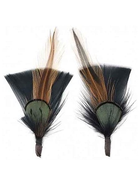 Fedoras Side Feather for Hats & Fedoras - Bl-n5205 - CZ18NYSR5CR $11.64