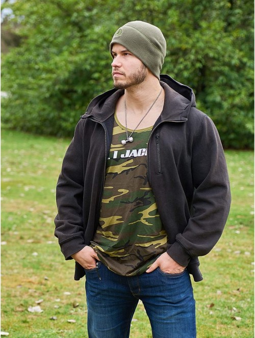 Skullies & Beanies Fleece Watch Cap Army Military Beanie Skull Winter Hat Men Women- One Size - Od Green - CB18NWURANH $11.49