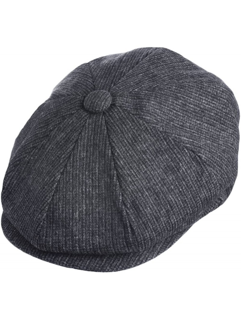 Newsboy Caps Union Newsboy Cap - Charcoal - CR1176L1MPP $32.68