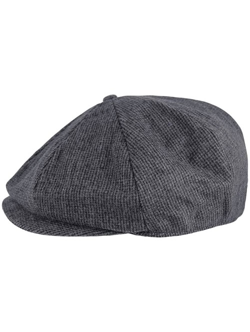 Newsboy Caps Union Newsboy Cap - Charcoal - CR1176L1MPP $32.68