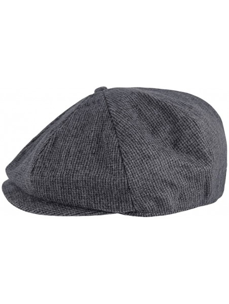 Newsboy Caps Union Newsboy Cap - Charcoal - CR1176L1MPP $32.68