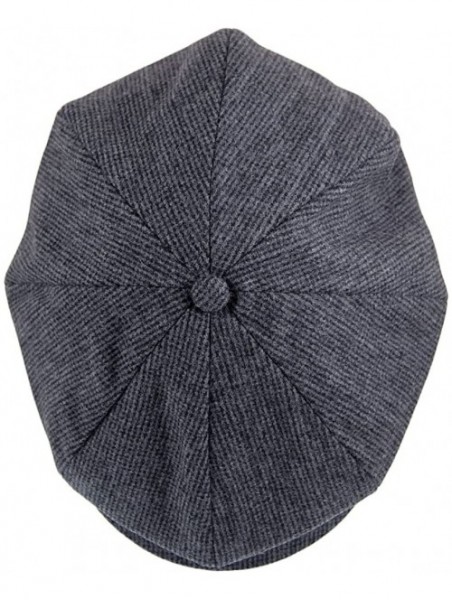 Newsboy Caps Union Newsboy Cap - Charcoal - CR1176L1MPP $32.68