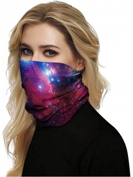 Balaclavas Unisex Seamless Rave Bandana Neck Gaiter Tube Headwear Bandana- Motorcycle Face Bandana for Women Men Face Scarf -...