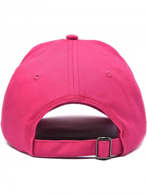 Baseball Caps Pineapple Hat Unstructured Cotton Baseball Cap - Hot Pink - C518ICGUN95 $15.66
