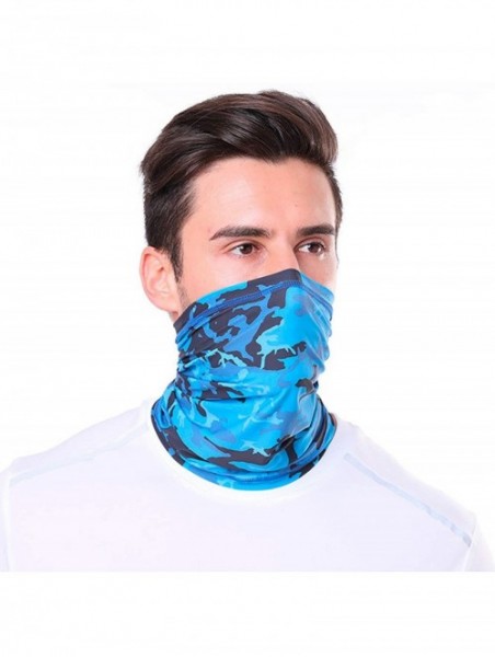 Balaclavas Bandanas for Men- Multi-Functional Seamless Face Covering Camo- Scarf- Headwear- Headband- Neck Gaiter - CJ197SNGO...