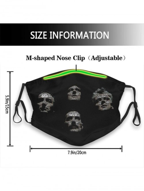 Balaclavas Unisex Half Face Mouth-Muffle for Mens Womens Workout Anti-Dust Face Covers - 23 Black - C4199G2DK0D $17.40