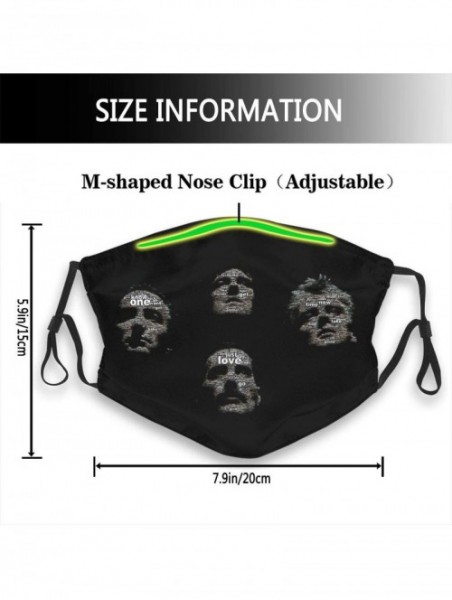 Balaclavas Unisex Half Face Mouth-Muffle for Mens Womens Workout Anti-Dust Face Covers - 23 Black - C4199G2DK0D $17.40