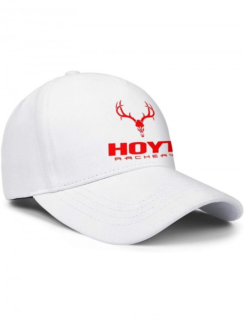 Baseball Caps Men Baseball Cap Fashion Adjustable Mesh Archery Red Dad Trucker Golf Hat - White-1 - C218A2WL2QR $20.95