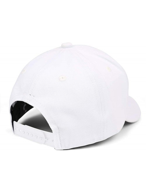 Baseball Caps Men Baseball Cap Fashion Adjustable Mesh Archery Red Dad Trucker Golf Hat - White-1 - C218A2WL2QR $20.95