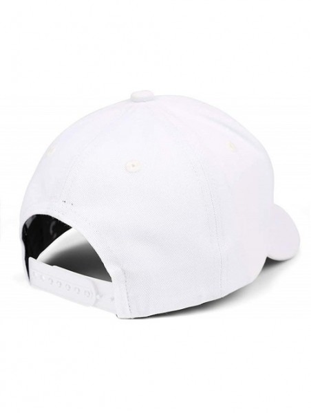 Baseball Caps Men Baseball Cap Fashion Adjustable Mesh Archery Red Dad Trucker Golf Hat - White-1 - C218A2WL2QR $20.95