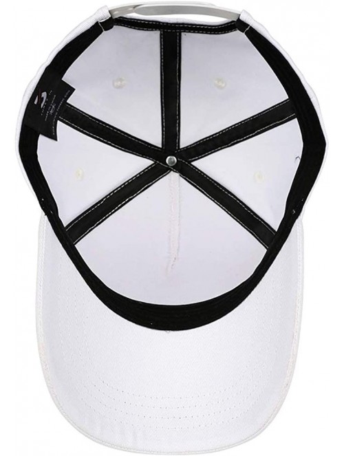 Baseball Caps Men Baseball Cap Fashion Adjustable Mesh Archery Red Dad Trucker Golf Hat - White-1 - C218A2WL2QR $20.95