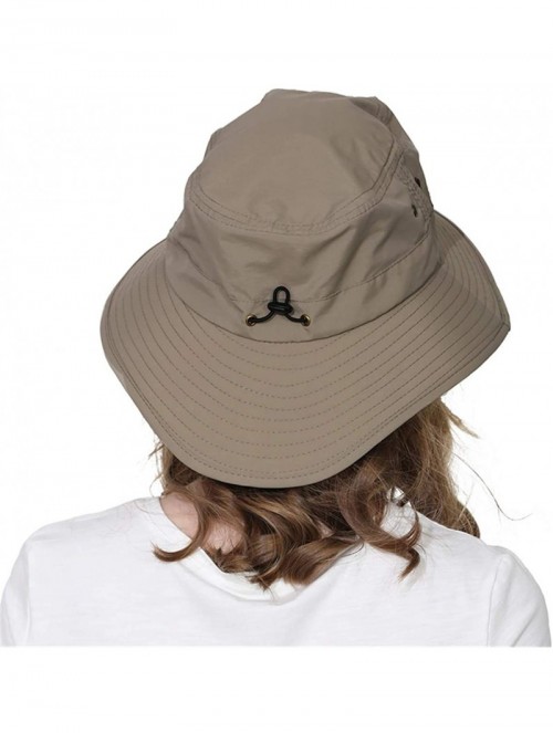 Sun Hats Unisex Outdoor Lightweight Breathable Waterproof Bucket Wide Brim Hat - UPF 50+ Sun Protection Sun Hats Shade - C018...