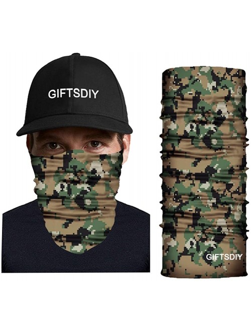 Balaclavas Personalized Face Cover Bandana Men-Balaclava Headwear Headband Neck Gaiter Scarf - Color 29 - C3198MWMG48 $22.28