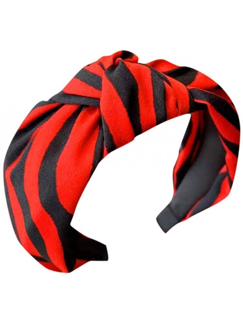 Headbands Hairband Casual Elegant Charming Striped Headband Bow Headband With Headband Hair Band Accessories 1PC - B - CH18TT...