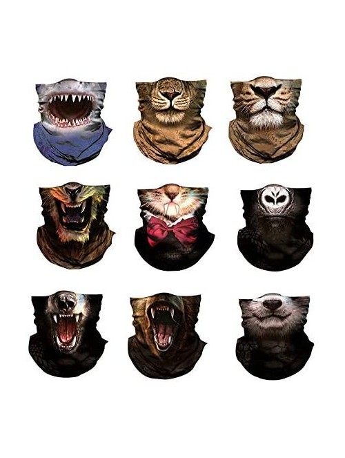 Balaclavas Seamless Bandana Protection Headwear Balaclava - Cat-02 - CC197X9W57K $11.40