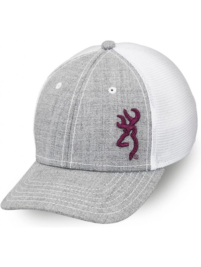 Baseball Caps Browning- Cap- Nadia- Gray/White - CA11SQDWDT1 $35.84