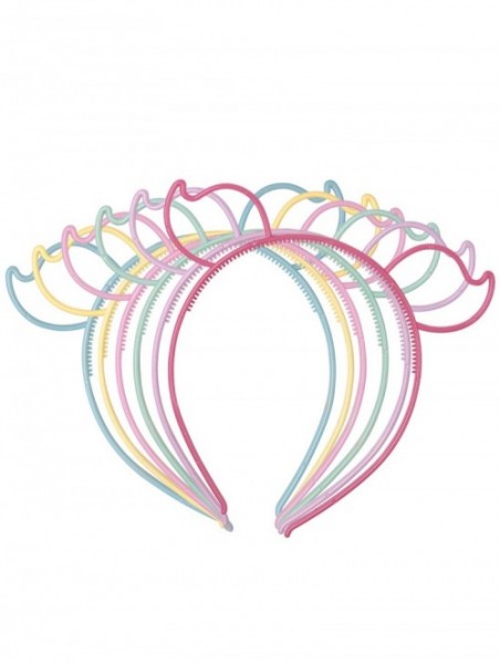 Headbands 12pcs Pig Ears Plastic Girls Headbands Children Hairbands Accessories (SP-Pig) - SP-Pig - C618629MZAW $16.54