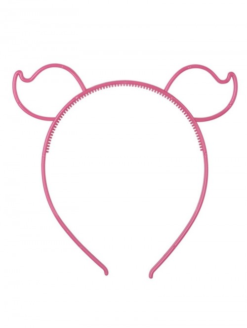 Headbands 12pcs Pig Ears Plastic Girls Headbands Children Hairbands Accessories (SP-Pig) - SP-Pig - C618629MZAW $16.54