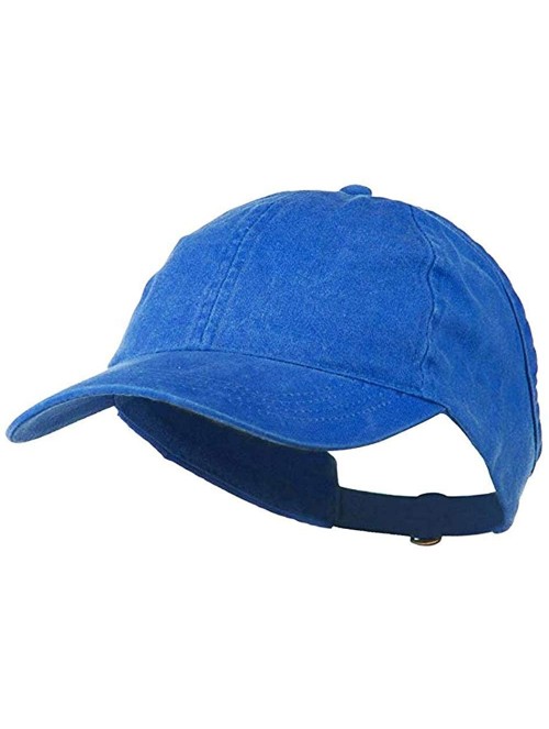 Baseball Caps Ponytail Backless Hats Messy High Bun Baseball for Women Ponycaps Visor - Blue - CY18NE6W2WA $14.45