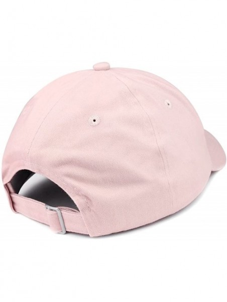 Baseball Caps Boss Lady Embroidered Soft Cotton Dad Hat - Lt-pink - CB18EYKCT9R $25.29