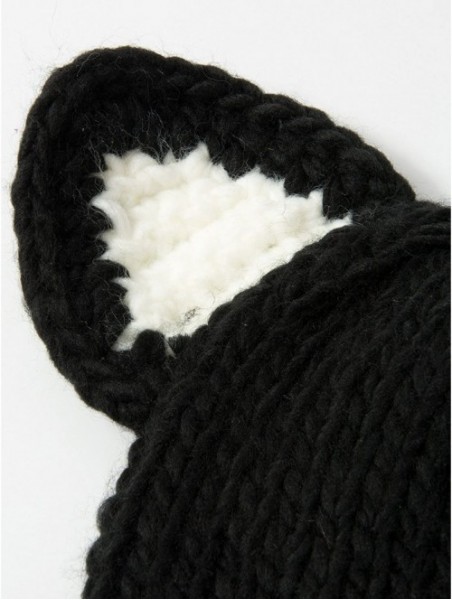 Skullies & Beanies Women's Cute Soft Stretch Cable Knit Beanie Hat - Black02 - C3185UDKDLQ $12.73