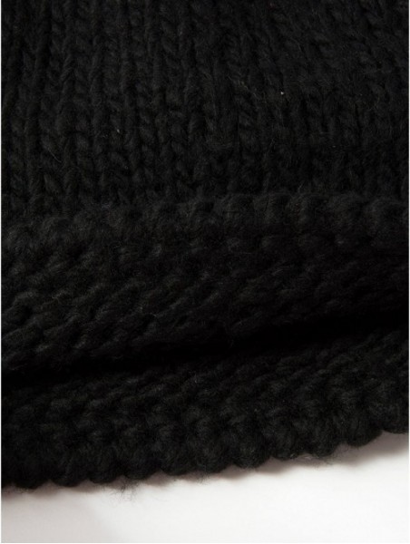 Skullies & Beanies Women's Cute Soft Stretch Cable Knit Beanie Hat - Black02 - C3185UDKDLQ $12.73