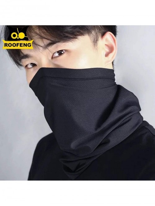 Balaclavas Bandana Rave for Men and Women Unisex Headwear Seamless Neck Gaiter - 1black and 1white Bandana - CO197WO9Y7T $17.67