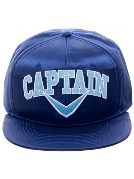 Baseball Caps Suicide Squad Captain Boomerang Logo Licensed Satin Snapback Hat - CP12N16LZ51 $27.18