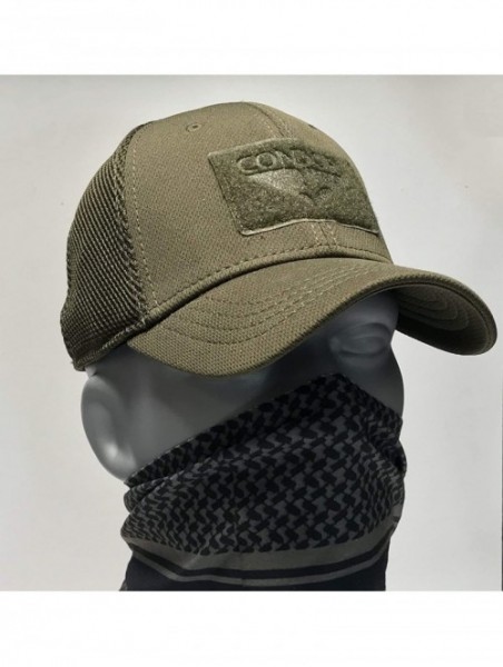 Baseball Caps Condor Flex Mesh OD Green Tactical Cap Bundled with Two Armorbilt Patches - CM188AG09GS $23.81