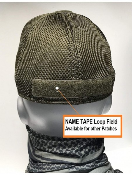 Baseball Caps Condor Flex Mesh OD Green Tactical Cap Bundled with Two Armorbilt Patches - CM188AG09GS $23.81