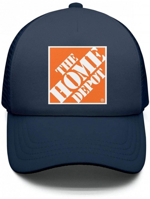 Baseball Caps Mens Womens Adjustable The-Home-Depot-Orange-Symbol-Logo-Custom Running Cap Hat - Navy-blue-14 - CS18QH3ULK4 $2...